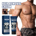 Men's hair removal cream tube for beard, armpit, hand and leg depilatory in 100ml size
