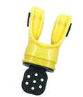 Edible silicone diving mouthpiece measuring 110mm long in various colour options