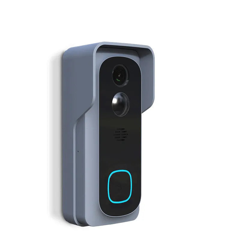 RSH-C600 smart WiFi doorbell camera in grey with HD video and two-way audio