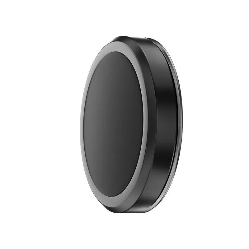 Obsidian black alloy magnetic mobile phone holder with centripetal force mechanism