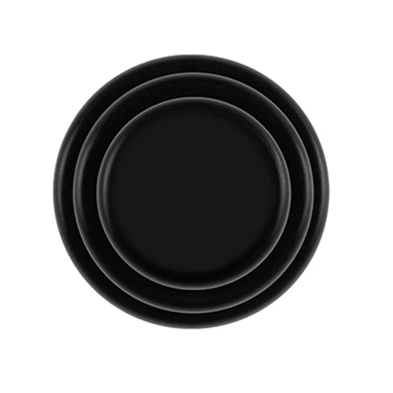Silicone car door shock absorber pads in black and luminous styles, 20mm diameter, on car door edge.
