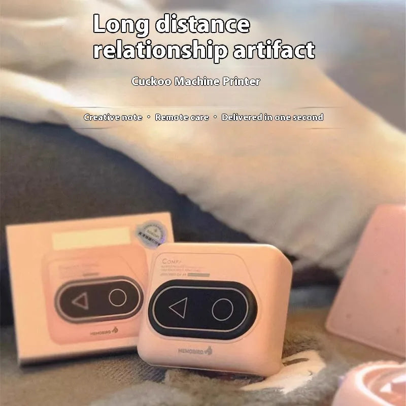Portable Bluetooth thermal printer in multiple colours with mobile phone printing capability