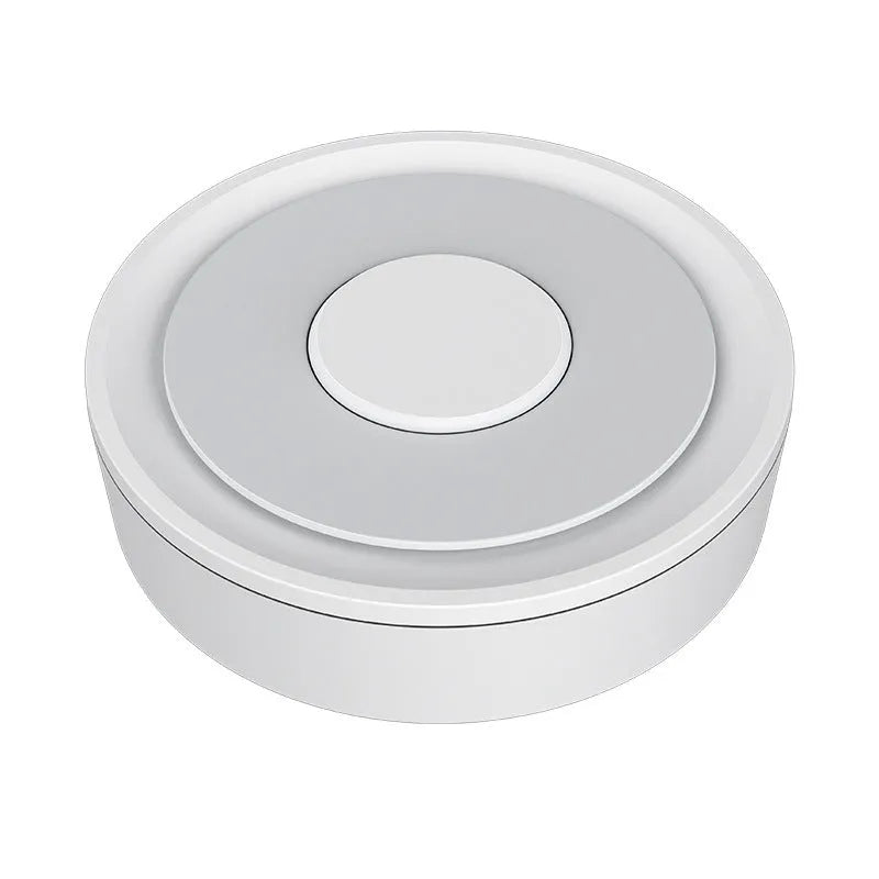 White smart home gateway with ZigBee 3.0 connectivity and 55 metre range