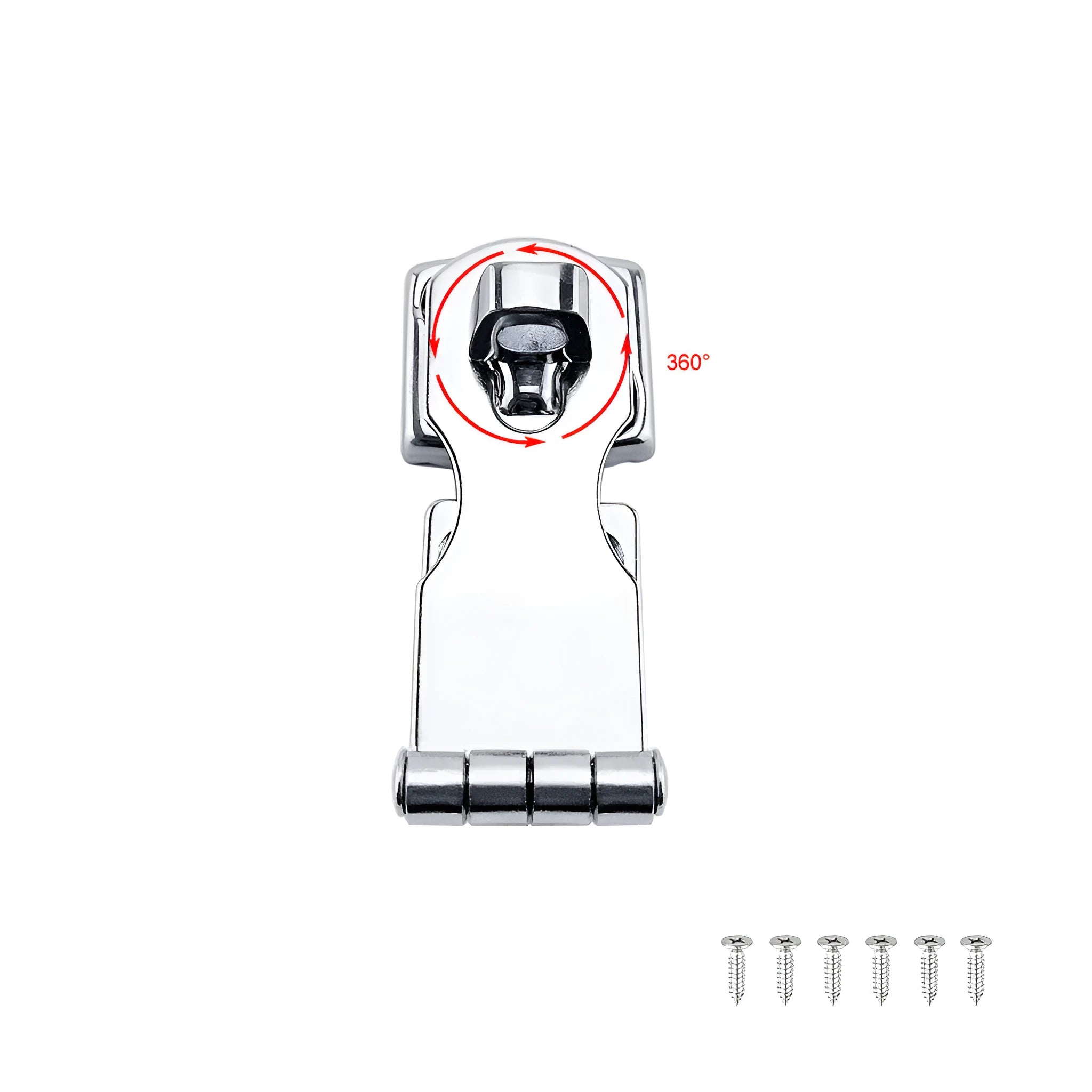 304 stainless steel drawer lock latch bolt with mirror finish