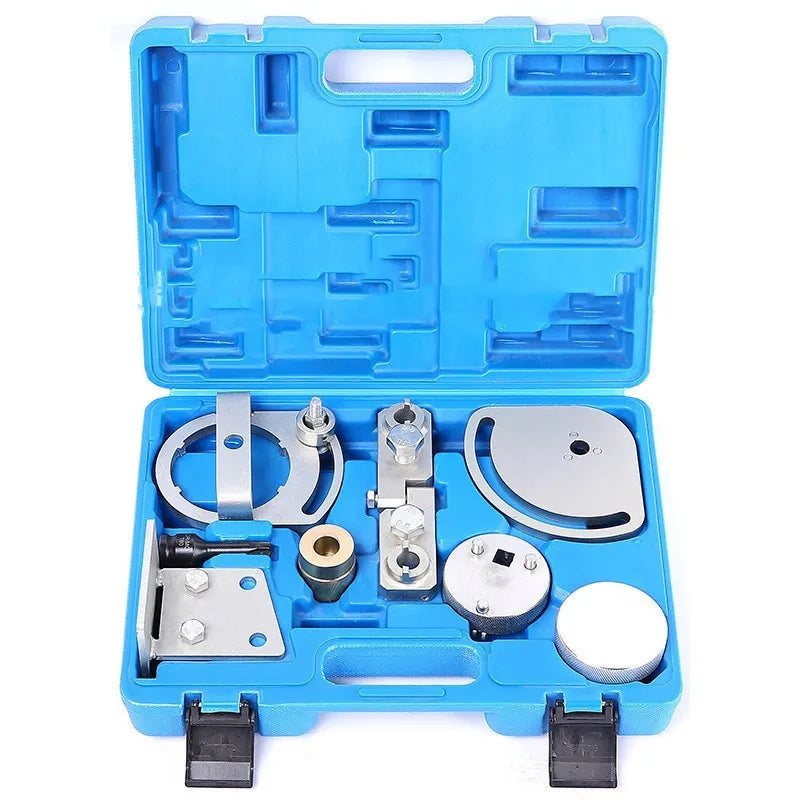 Volvo T5 T6 engine timing tool set with 8 carbon steel tools for cylinder head alignment