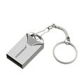 Metal car-shaped USB flash drive with chain attachment in black colour option