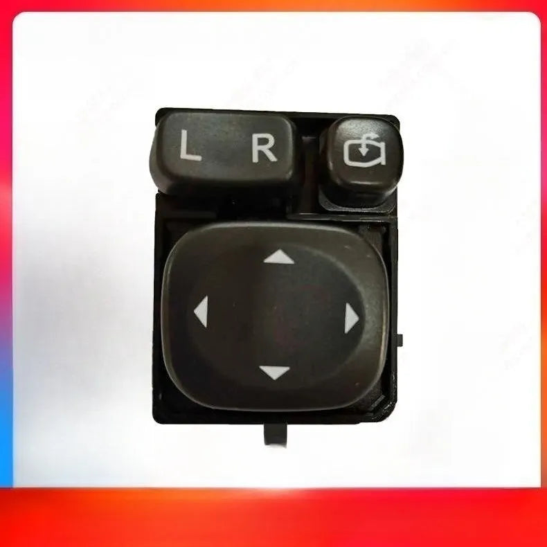 Black plastic power mirror switch for Dongfeng Fengon 580 electric mirror control