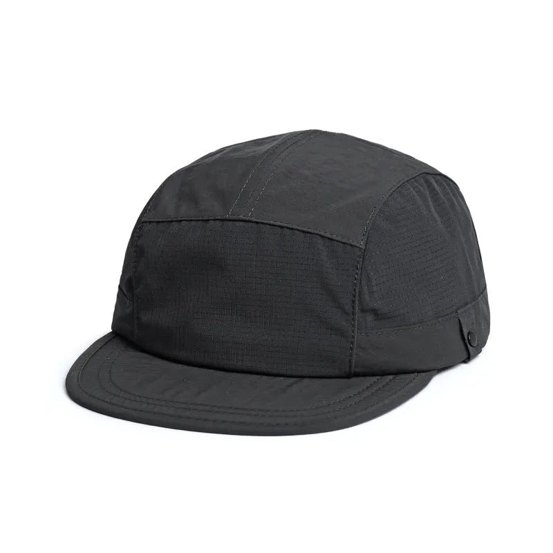 Soft polyester dome crown sun hat for adults in size M, shown in army green colour.