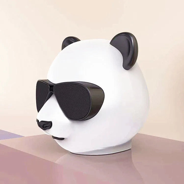 Classic style portable mini Bluetooth speaker shown with USB charging cable