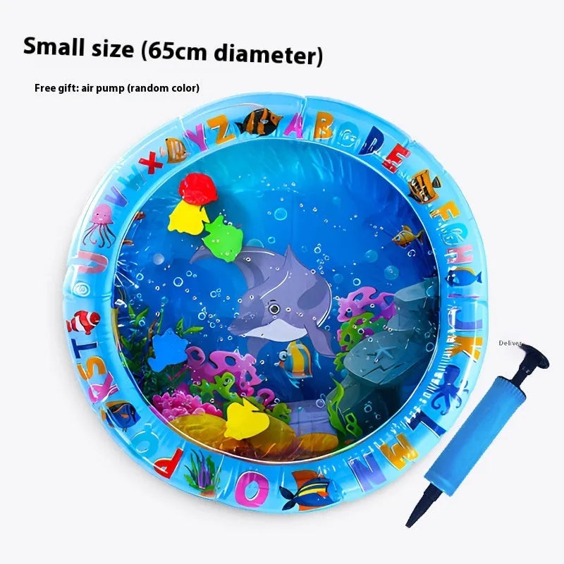 PVC inflatable pet water cooling cushion in dolphin or shark design