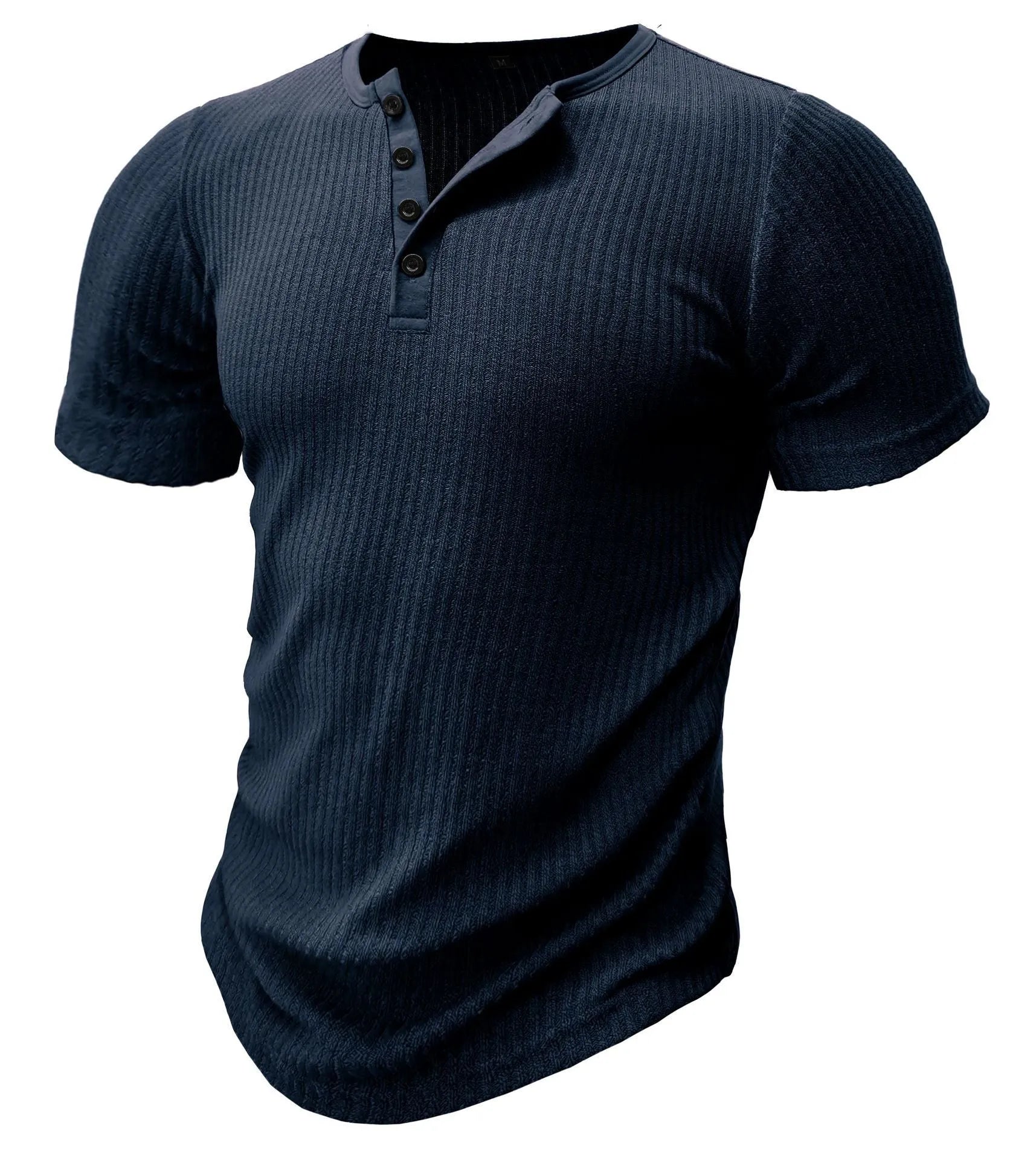 Slim-fit muscle sports t-shirt in polyester available in five colours with extended sizing