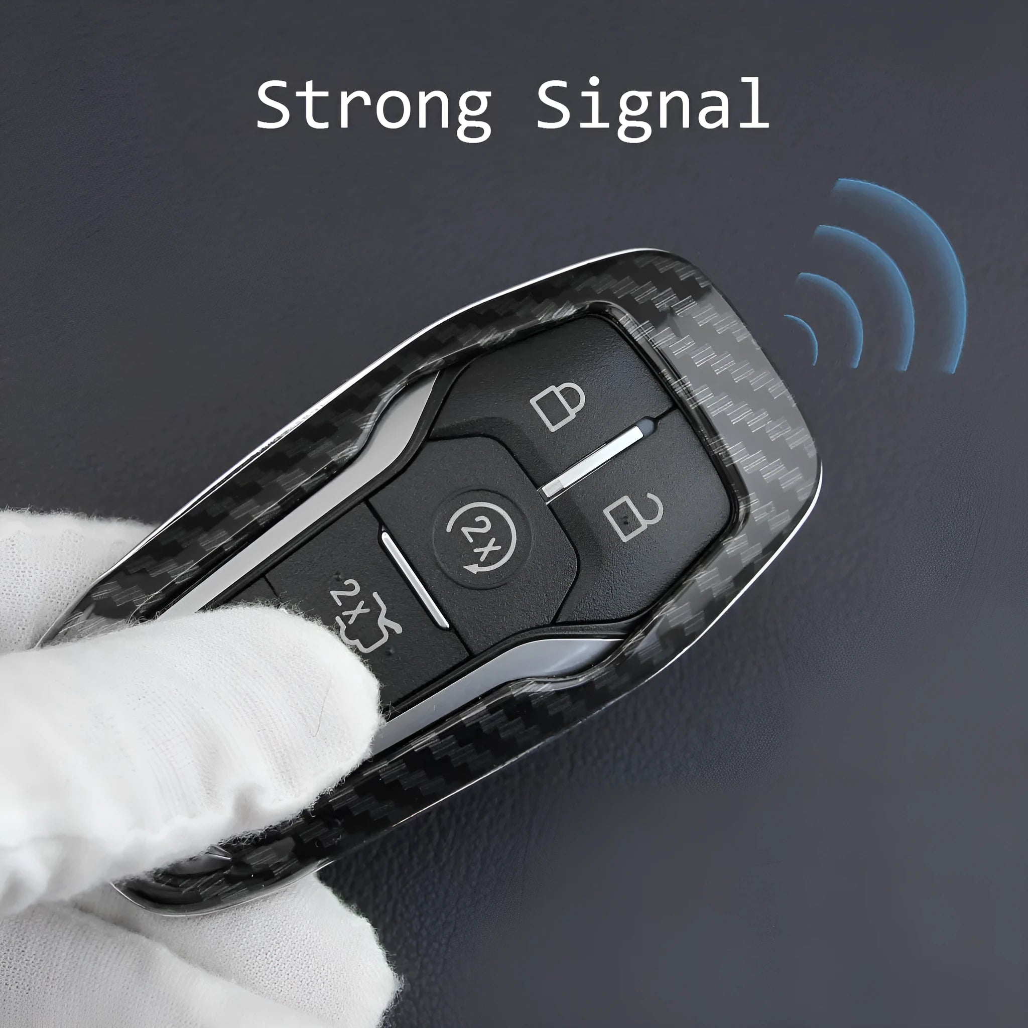 A plastic protective cover for a car key remote control, shown in a single shell style.