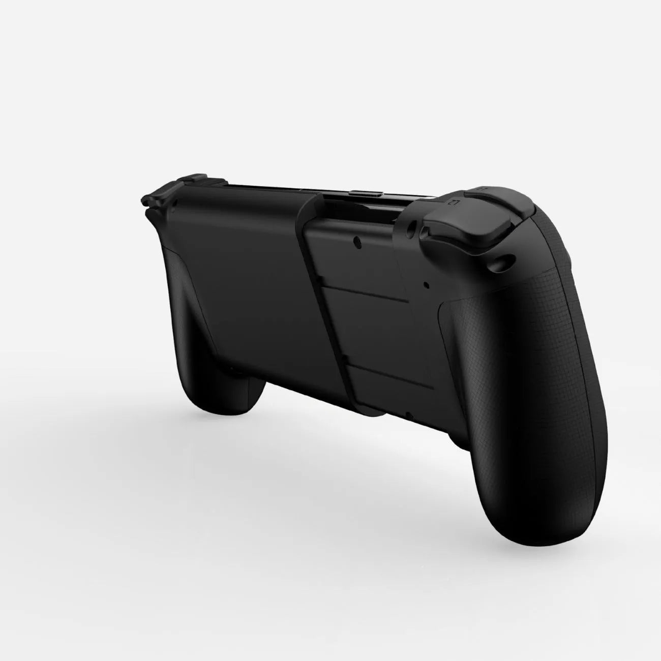 Bluetooth wireless game controller with stretching handles for mobile phones in black, red and blue, or white colour options