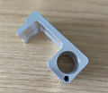 Antibacterial EDC door opener on key ring for public use