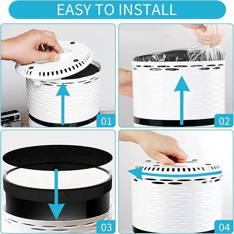 Levoit LV-H132 air purifier filter accessories showing filter screen and cotton