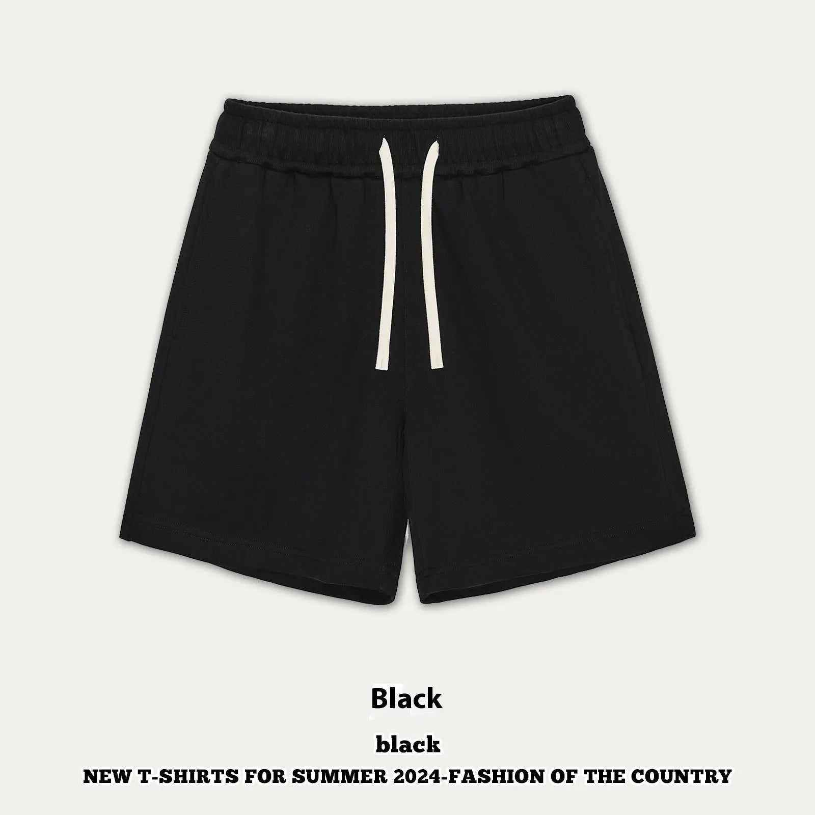 Baby boy and girl wearing loose-fit cotton denim casual shorts in charcoal gray colour