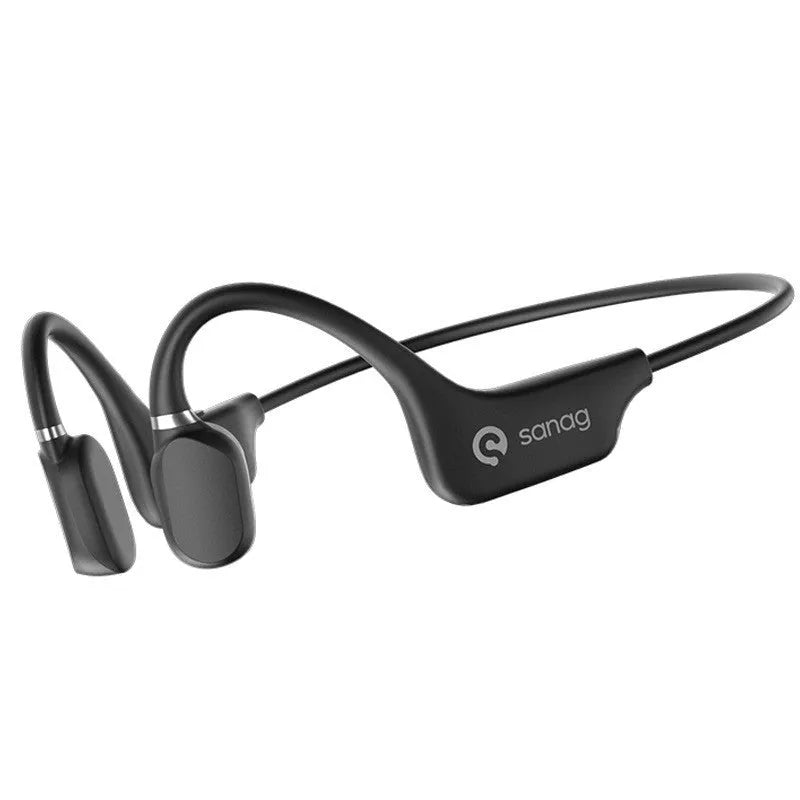 Bone conduction Bluetooth sports headphones in six colours with wireless neckband design