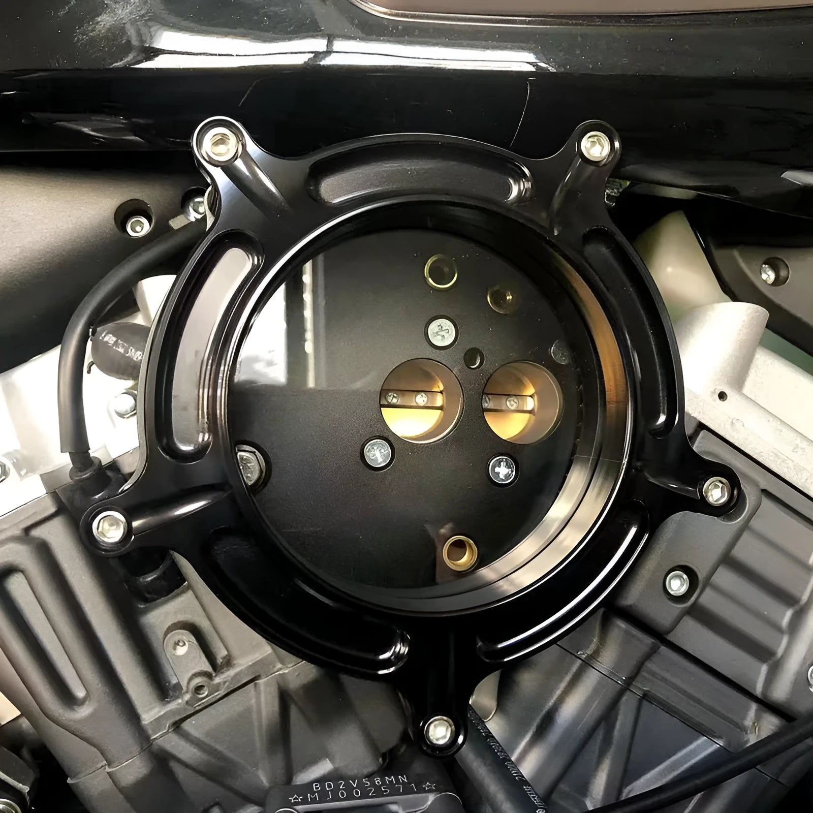 MP09-JJL aluminium air filter accessory for retrofitting in a selected colour option.
