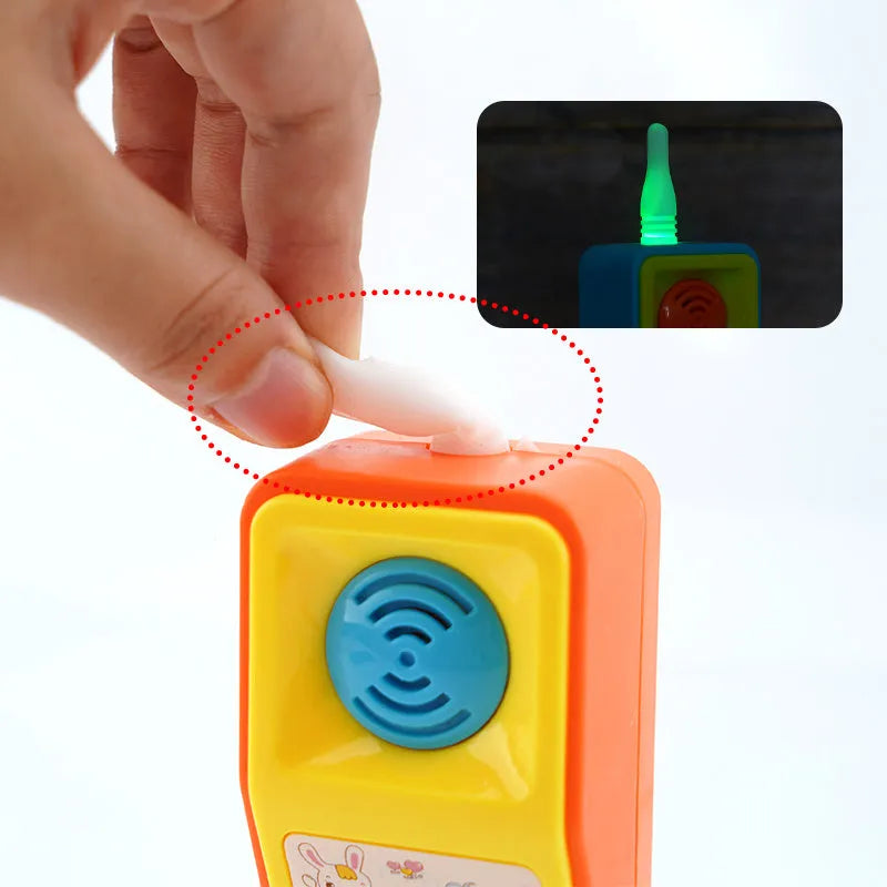 Electric sound and light music cartoon animal toy for children with battery operation
