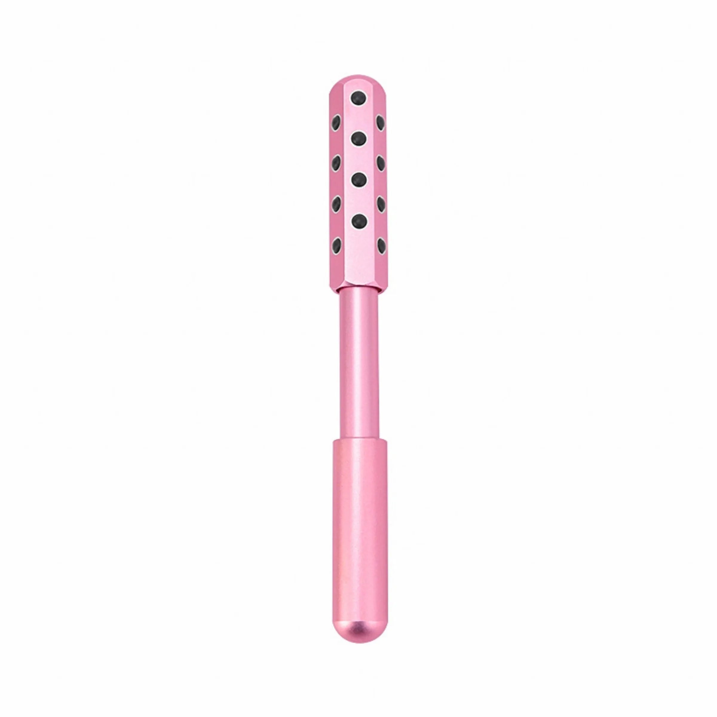 Germanium particles beauty massage roller instrument for facial and eye treatments