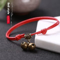 Nylon rope dog collar with brass bell in black, red or coffee colours for small to medium sized dogs