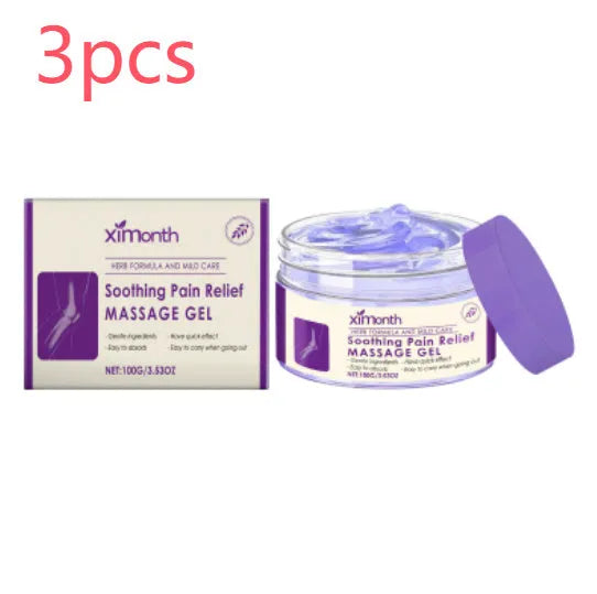 100g body massage gel tube for joint and muscle care with cooling menthol formula