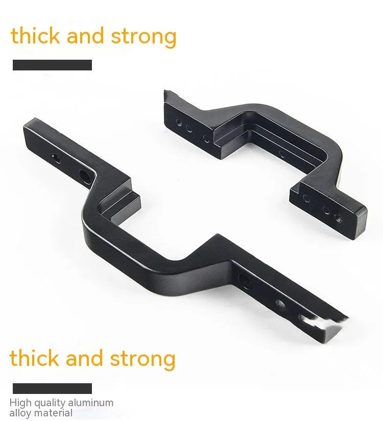 Black aluminium alloy LED reverse light bracket for Wrangler Jeep off-road vehicles