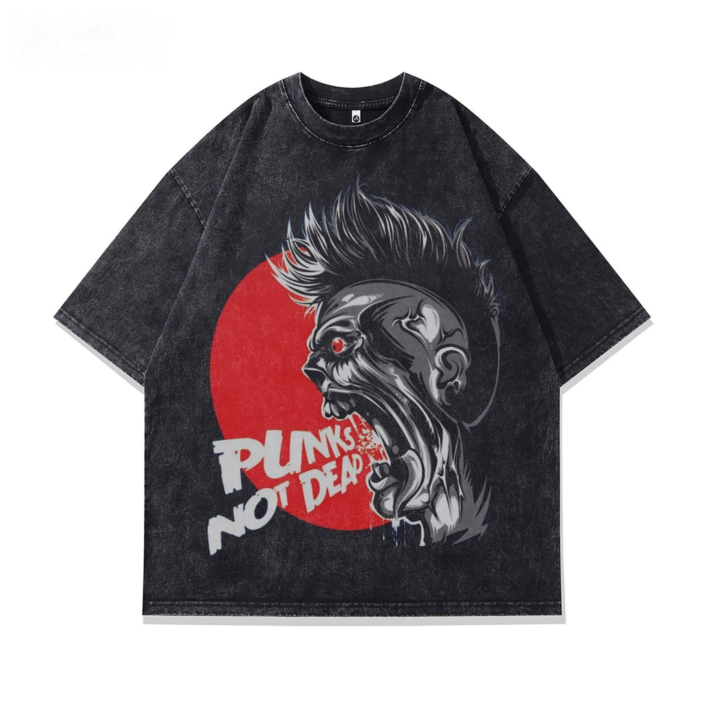 Men's loose fit character print cotton t-shirt on hanger, short sleeve summer top