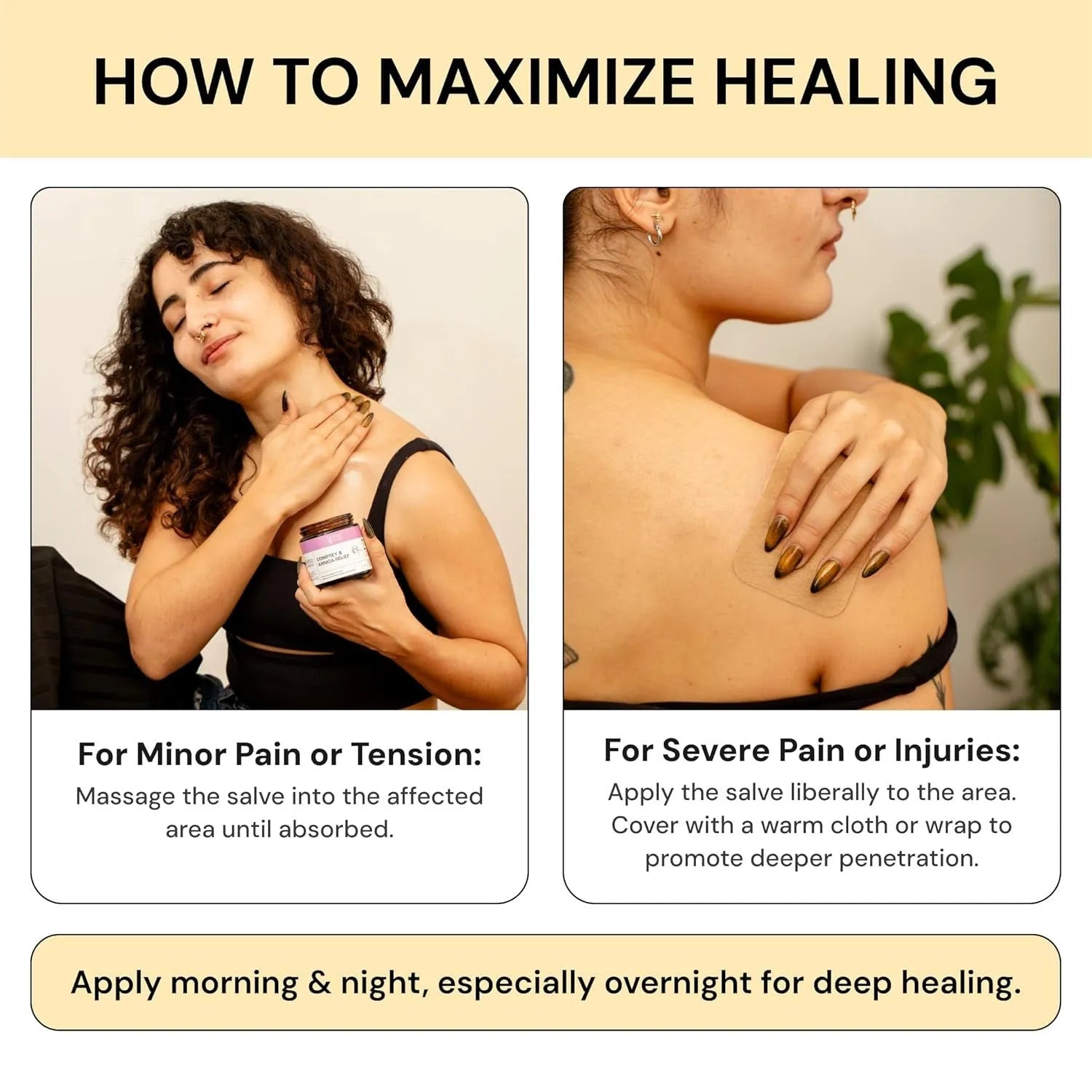 120g tube of Universal Flare Care muscle and joint pain relief cream with no logo branding