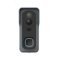 RSH-C600 smart WiFi doorbell camera in grey with HD video and two-way audio