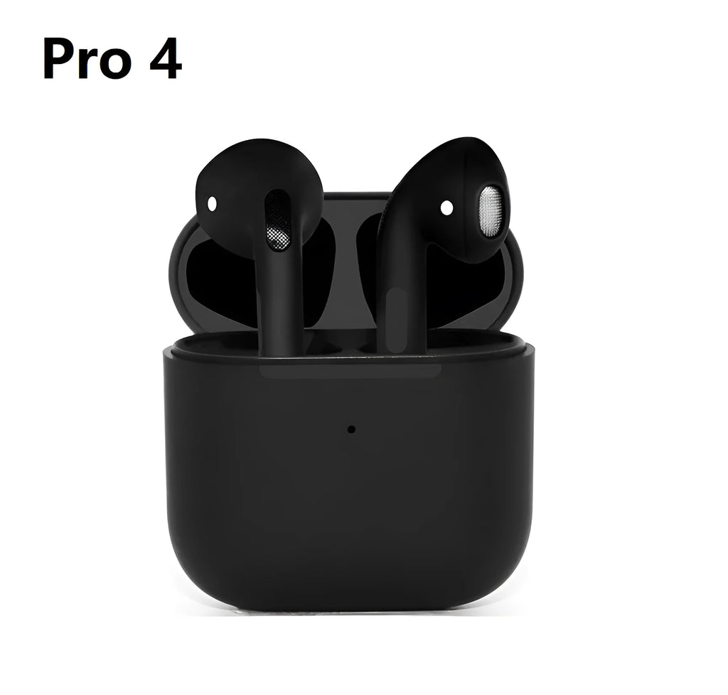Pro4 Black and Pro4 White colour options of the Sports Pro4 wireless binaural sports headset.