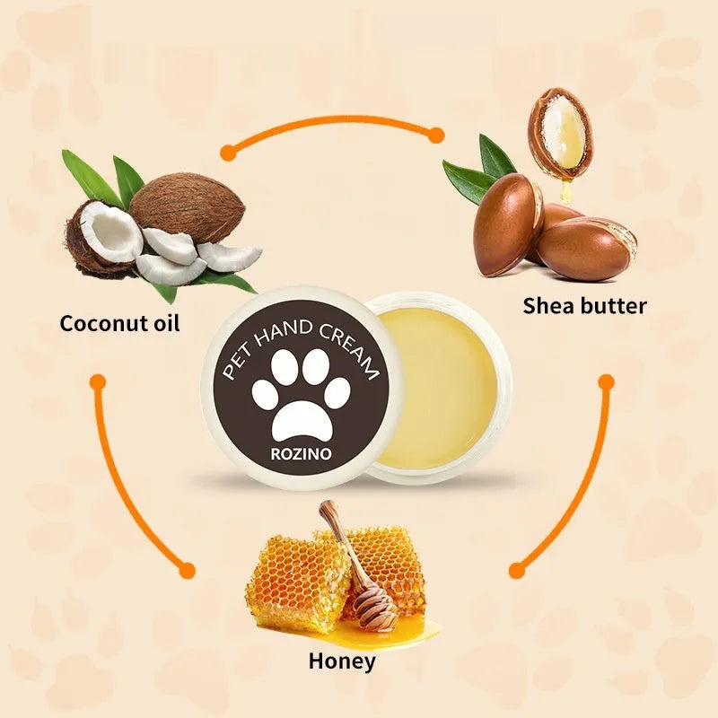 20g tube of pet hand cream with glycerin formula for dogs and cats dry skin treatment
