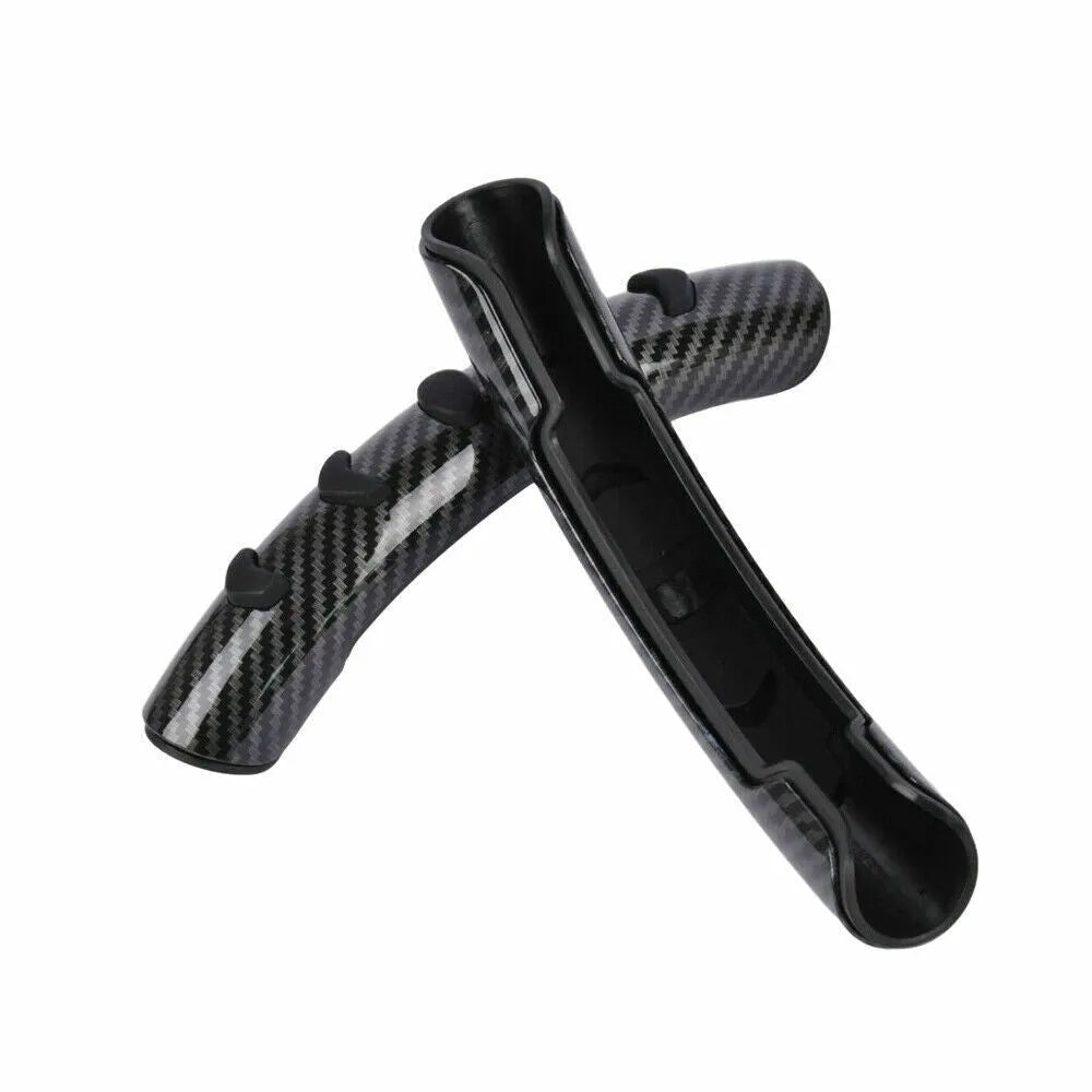Carbon fibre black fibre steering wheel anti-skid sleeve for 38cm diameter car steering wheels