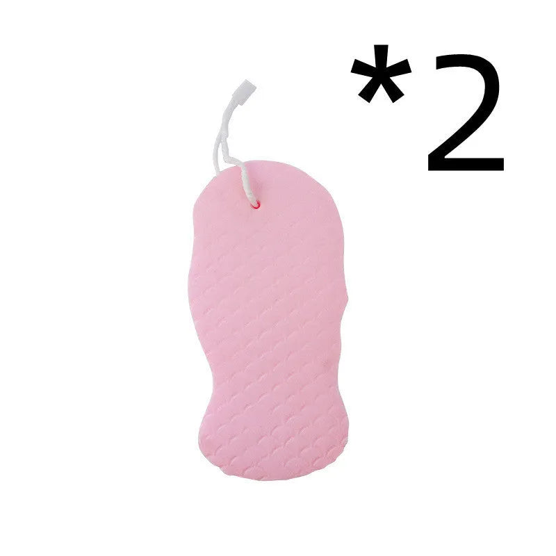 3D fish scale pattern bath sponge in white colour for body exfoliation