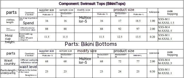 Women's printed polyester bikini set with tube top and briefs for swimming