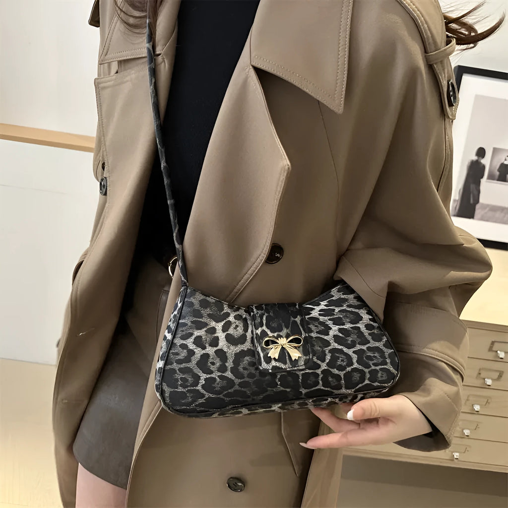 27cm women's casual handbag in PU leather available in four colours
