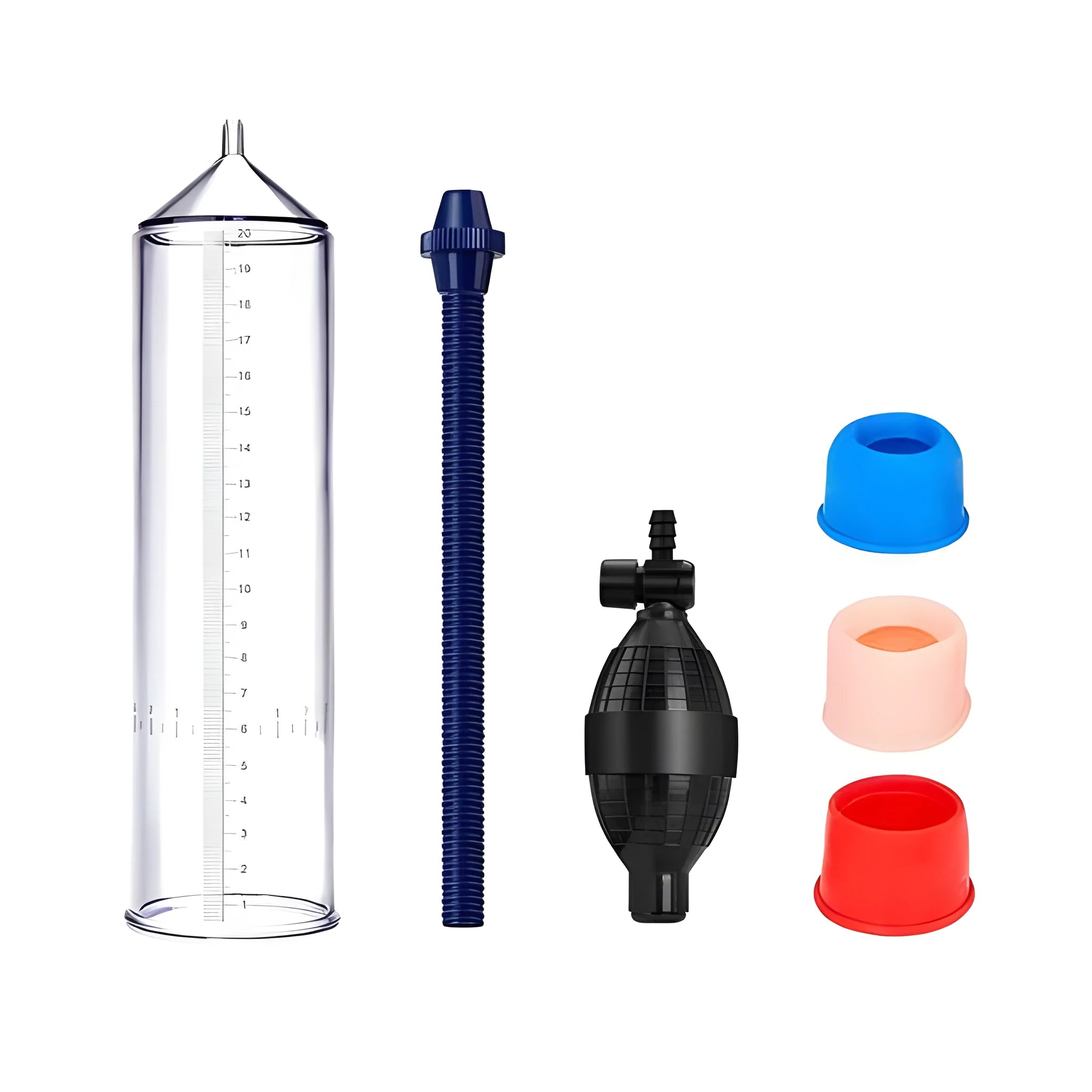 Minimalist male home exercise machine silicone cover with complete accessory components