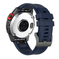 Jiaming Fenix 7 silicone quick release sports watchband in multiple colours showing quick-release spring bars.