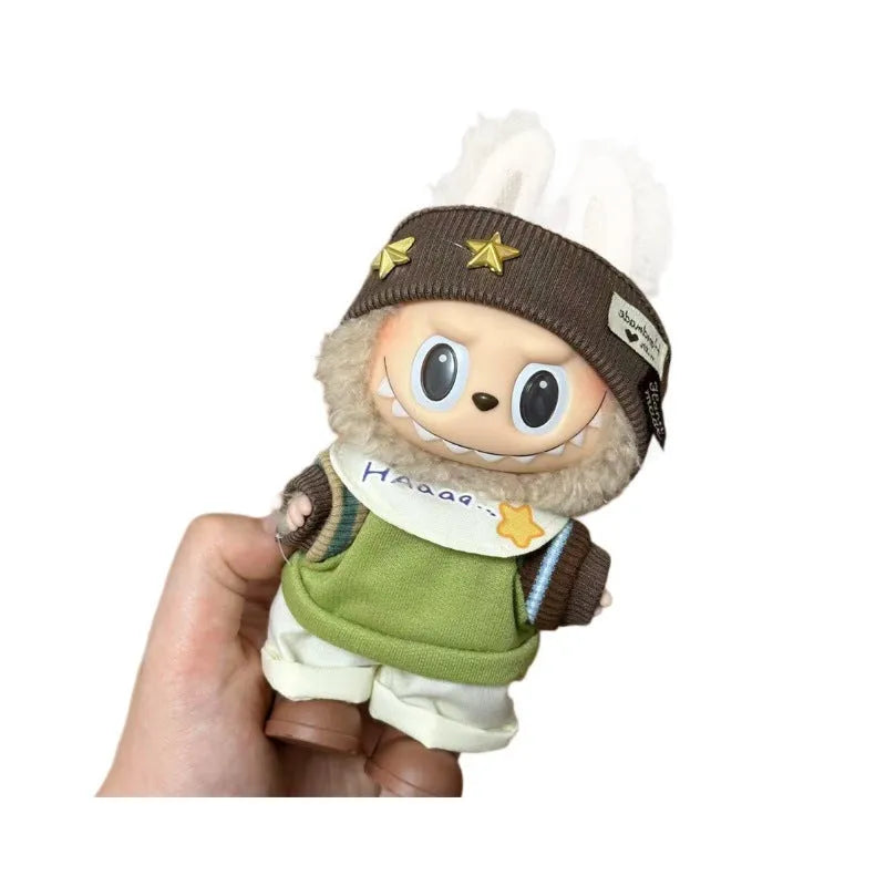 Plastic doll costume for 17cm tall vinyl figurines with LBB series style options