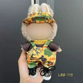 Plastic doll costume for 17cm tall vinyl figurines with LBB series style options