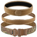 Votagoo 2-inch wide tactical belt with quick-release alloy buckle in CP camouflage colour.