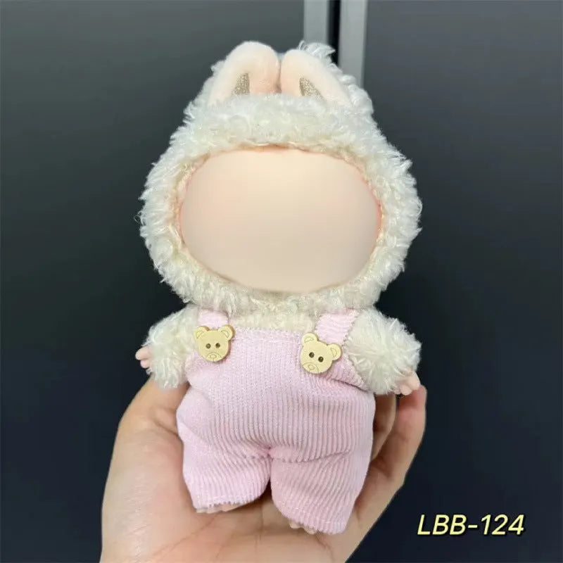 Plastic doll costume for 17cm tall vinyl figurines with LBB series style options