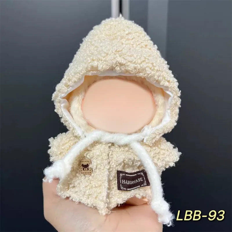 Plastic doll costume for 17cm tall vinyl figurines with LBB series style options