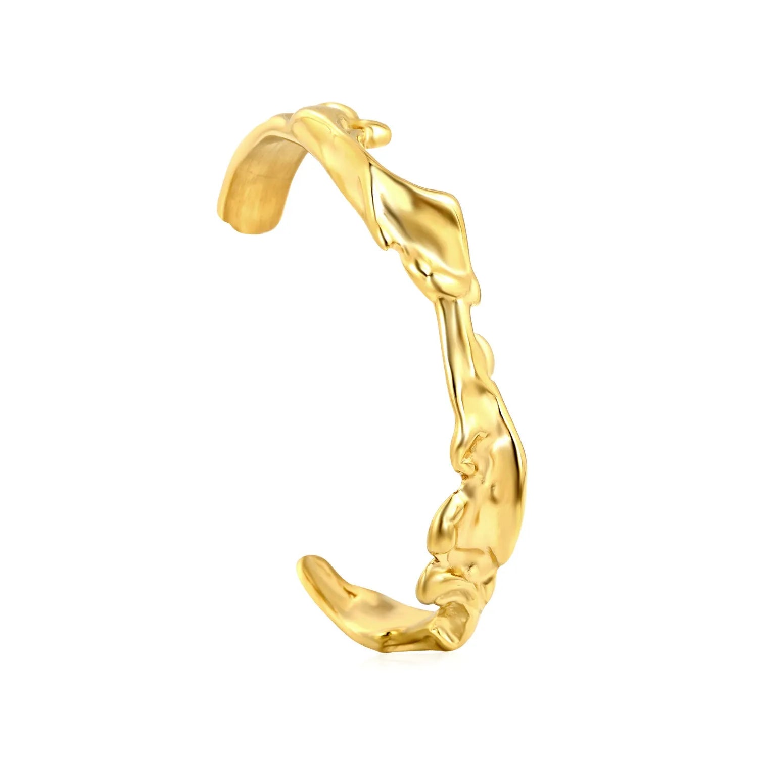 Men's stainless steel alloy bracelet with adjustable clasp in three colour variations
