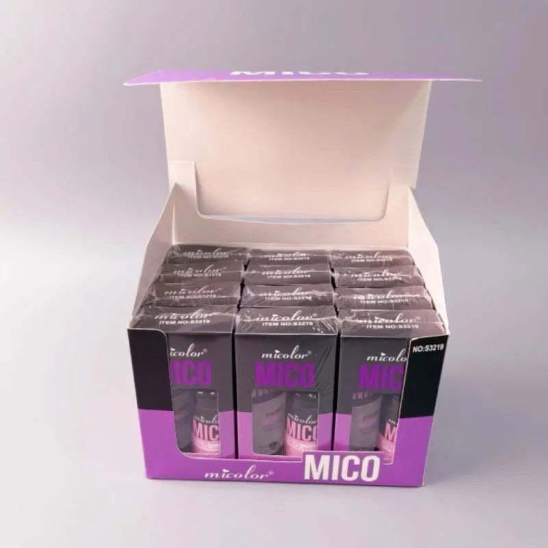 Two-in-one make-up primer and final sealer spray set, 45ml and 40ml bottles, monochrome packaging