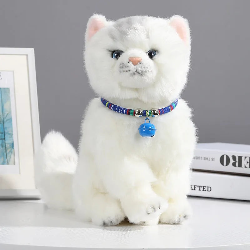 Coloured ethnic pattern adjustable pet collar for dogs and cats with a small metal bell attached.