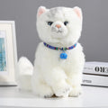 Coloured ethnic pattern adjustable pet collar for dogs and cats with a small metal bell attached.