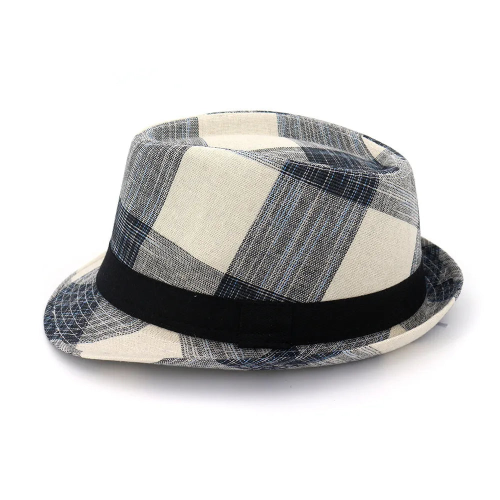 Polyester sun hat with 4.5cm brim in black colour showing bell crown style