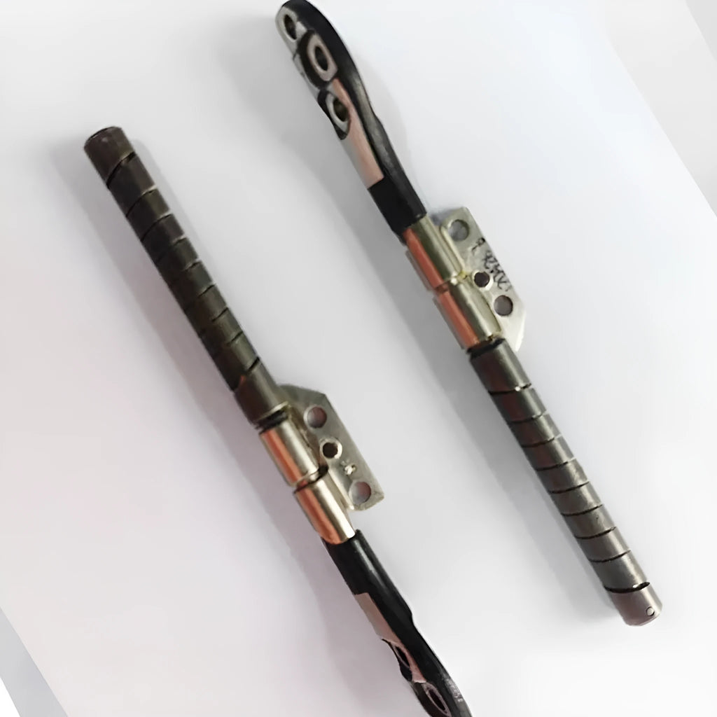 A1286 MacBook Pro 15-inch screen shaft pair in foam packaging