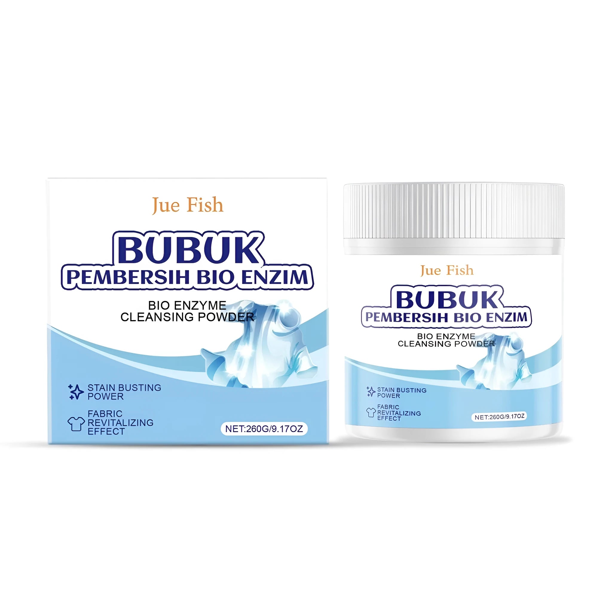 Bio Enzyme Cleansing Powder laundry detergent in a 260g pack